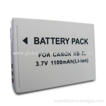 Digital Camera Battery for Canon, with 3.7V Voltage and 1,200mAh Capacity